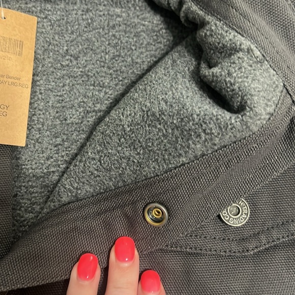 Duluth Trading Men's Gray Button-Up Jacket! - Picture 5 of 5